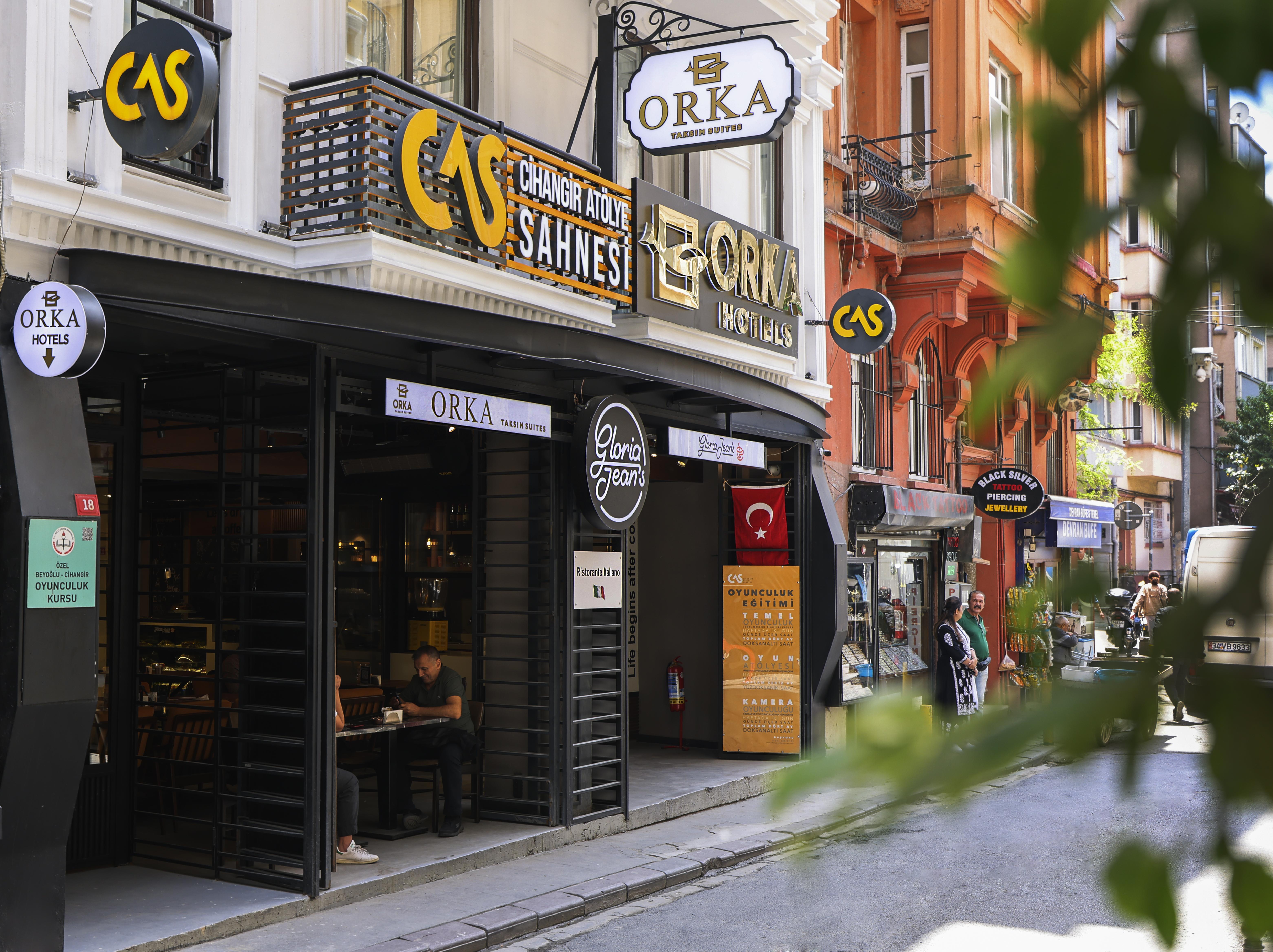 Orka Taksim Suites & Hotel Estambul Exterior foto