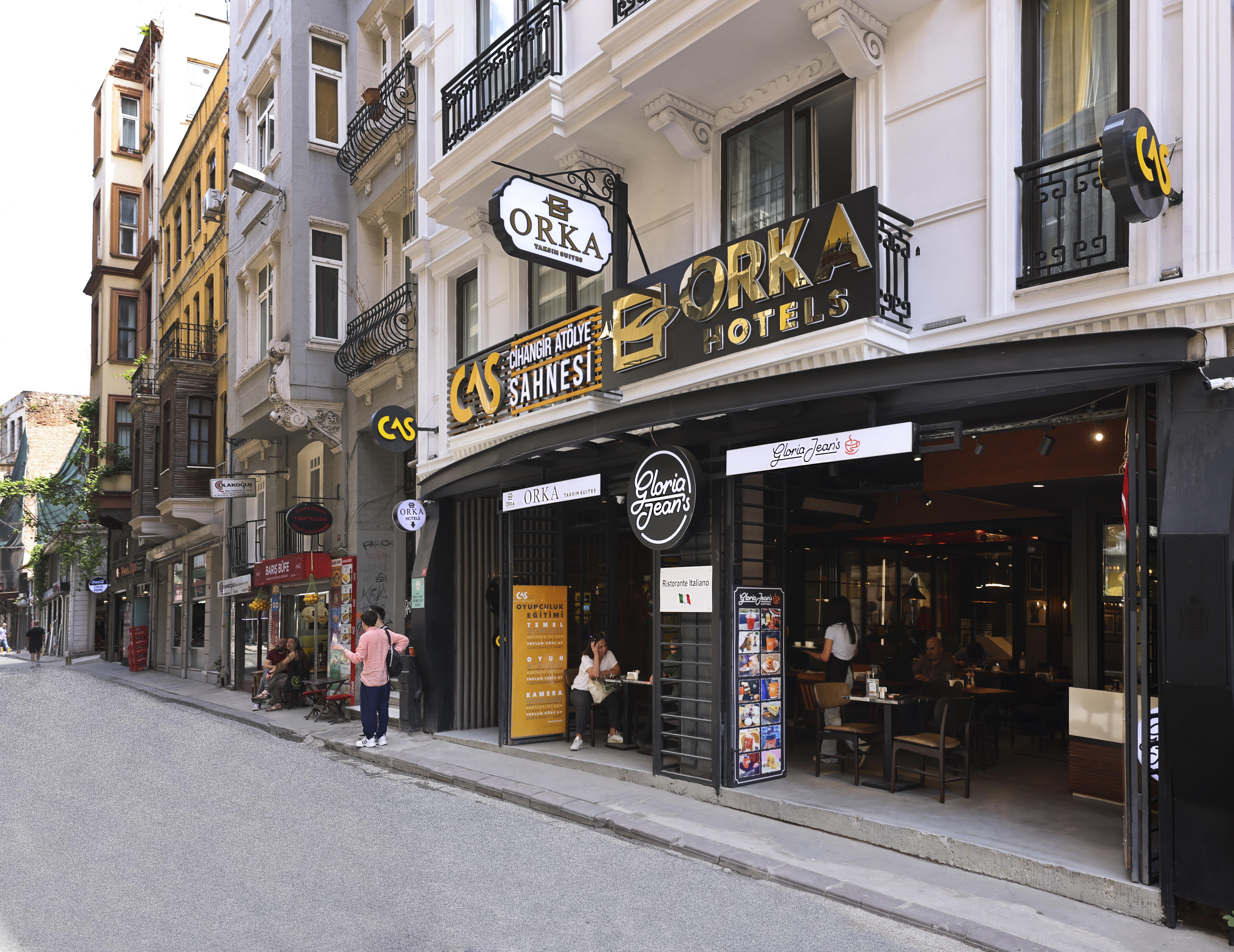 Orka Taksim Suites & Hotel Estambul Exterior foto